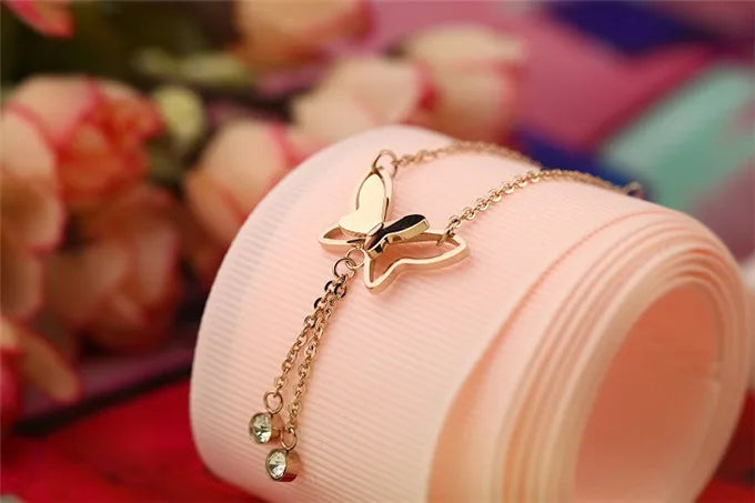 Butterfly Anklets Charms Jewelry