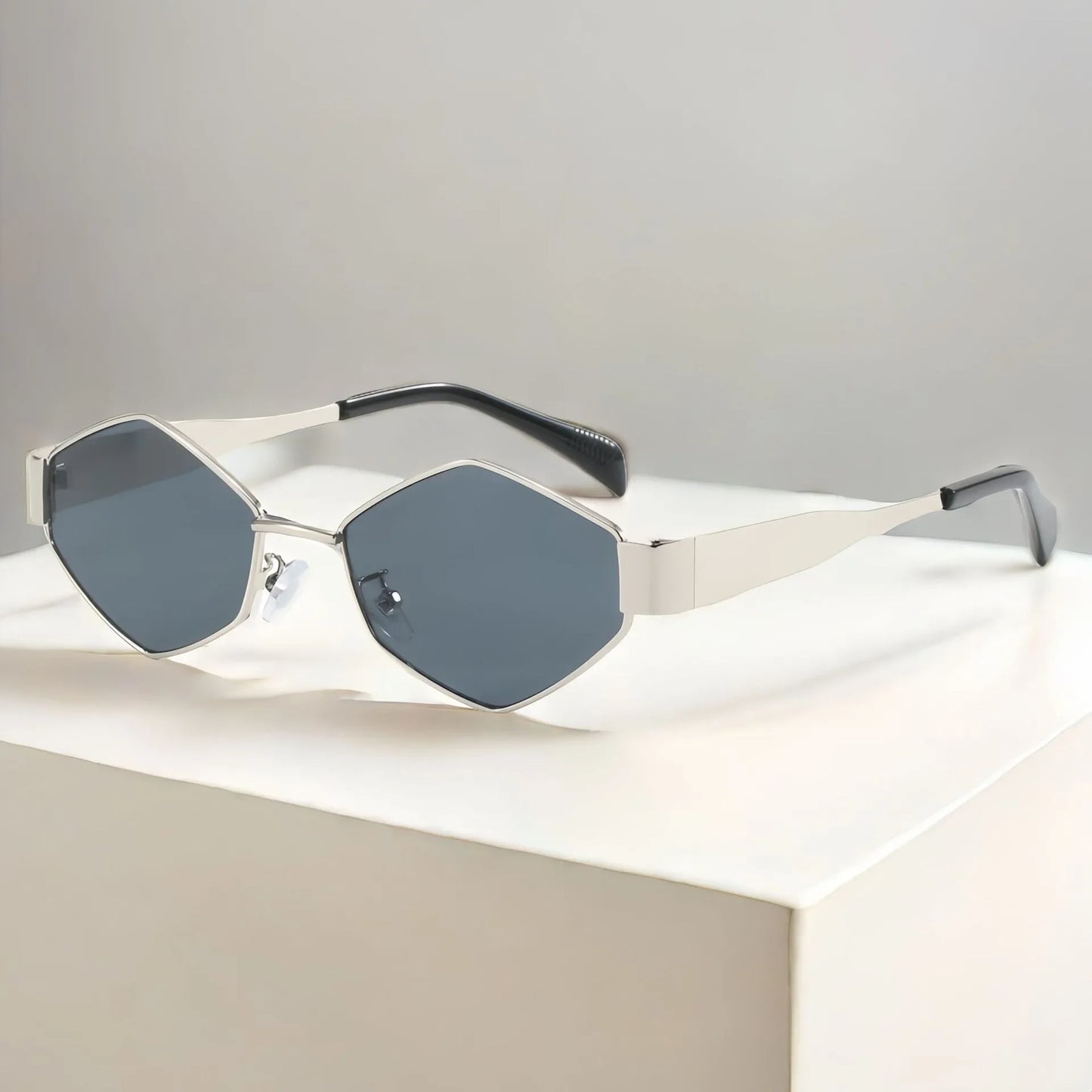 Luxury Royal Unique Polygon Sunglasses