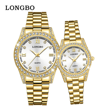 Imperial Time Luminous Lover's Couple Watches Set