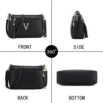 Trendy Korean Women's Crossbody Bag