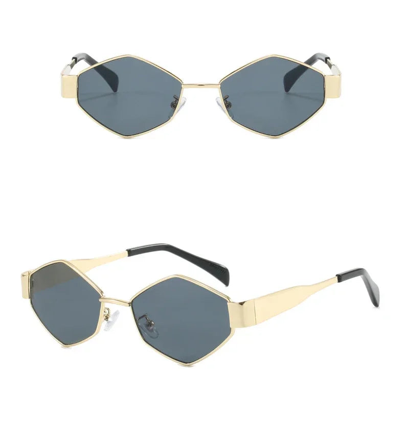 Luxury Royal Unique Polygon Sunglasses