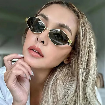 Luxury Royal Unique Polygon Sunglasses