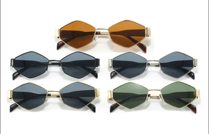 Luxury Royal Unique Polygon Sunglasses