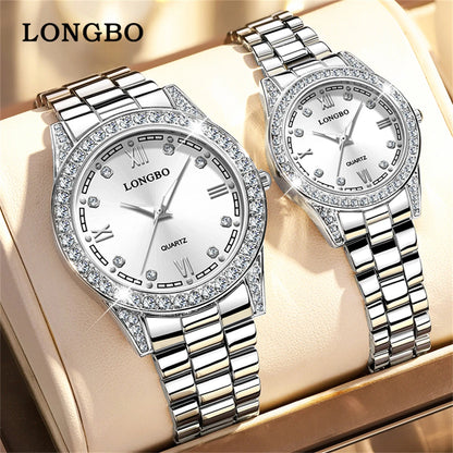 Imperial Time Luminous Lover's Couple Watches Set