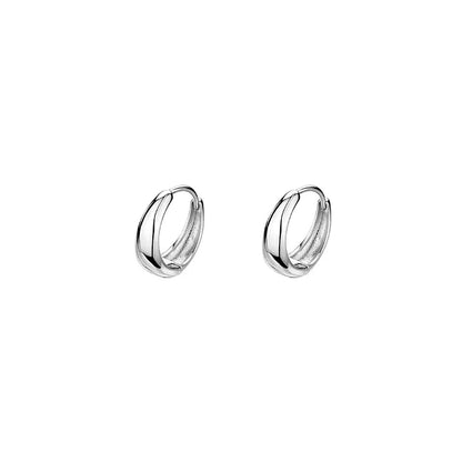 Silver Hot Sale Korean hoop Earrings