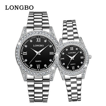 Imperial Time Luminous Lover's Couple Watches Set