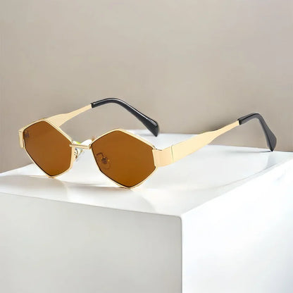 Luxury Royal Unique Polygon Sunglasses