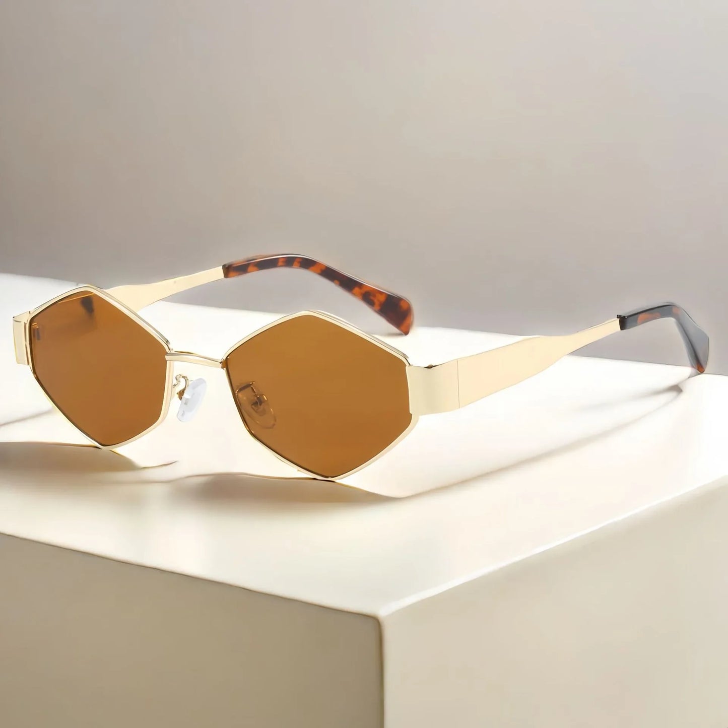 Luxury Royal Unique Polygon Sunglasses