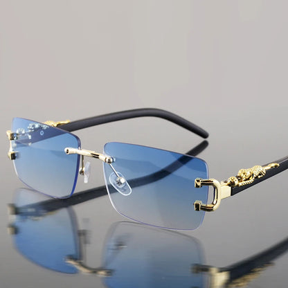 Personalized Frameless Rectangular Sunglasses