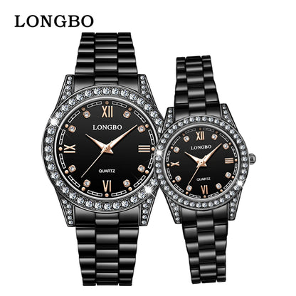 Imperial Time Luminous Lover's Couple Watches Set