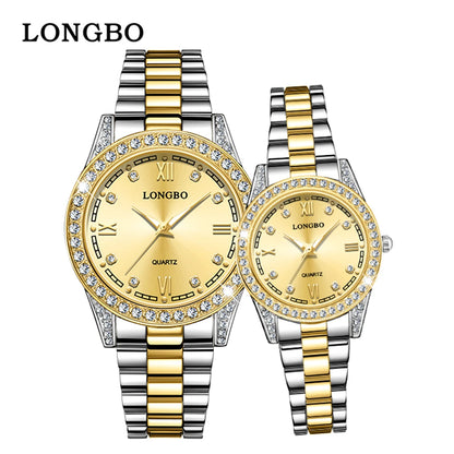 Imperial Time Luminous Lover's Couple Watches Set