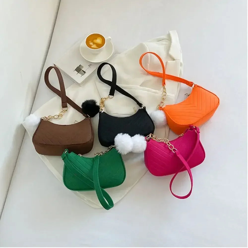 Luxury Casual Mini Underarm Handbag