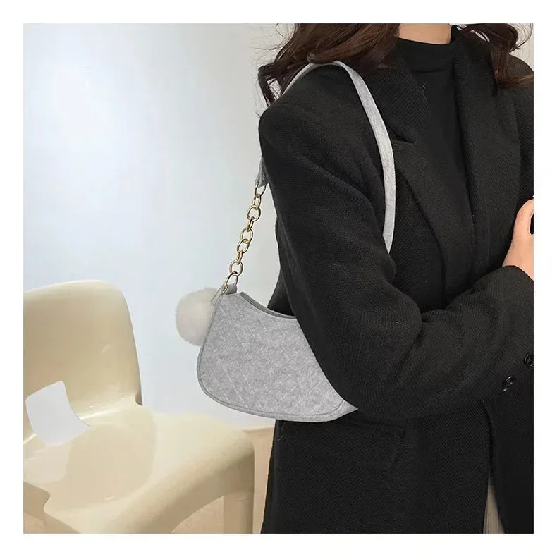 Luxury Casual Mini Underarm Handbag