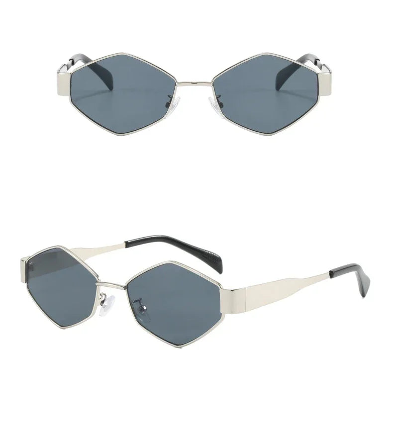 Luxury Royal Unique Polygon Sunglasses