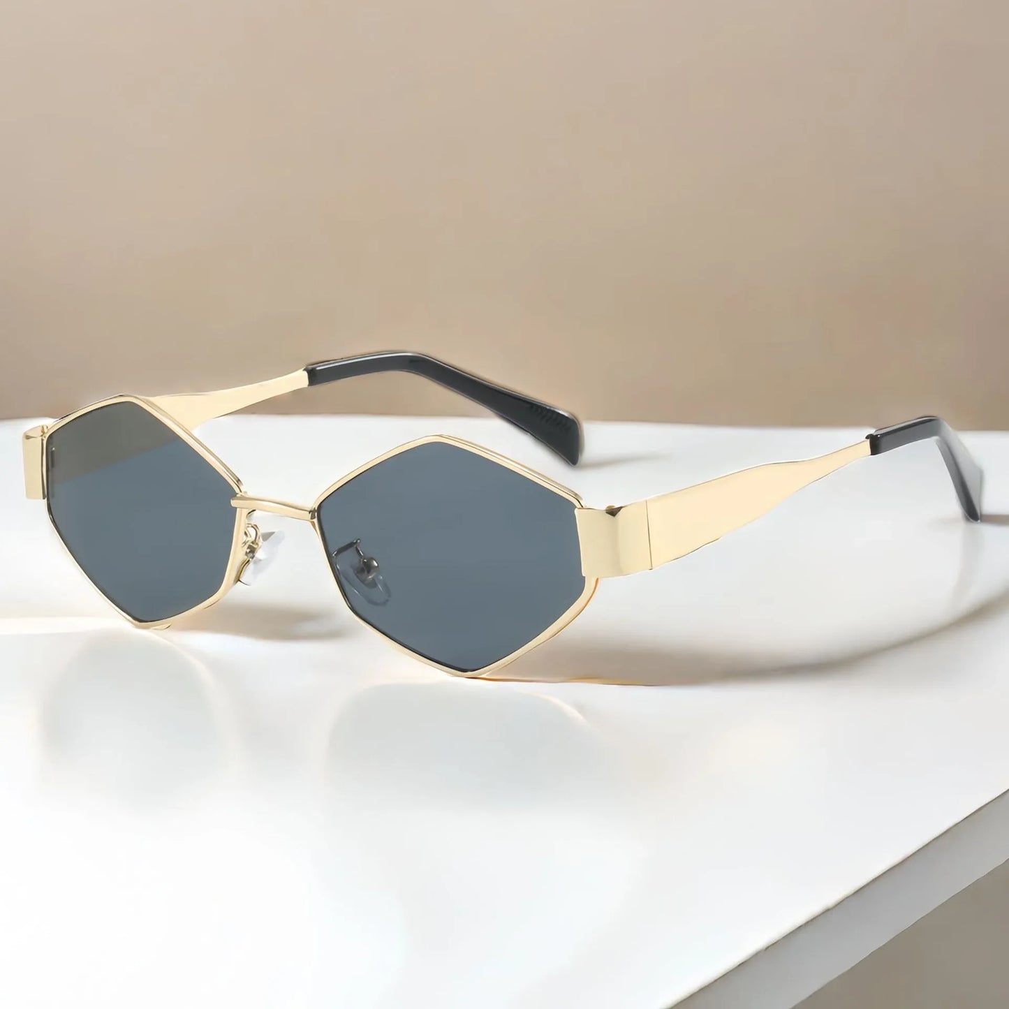 Luxury Royal Unique Polygon Sunglasses