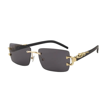 Personalized Frameless Rectangular Sunglasses