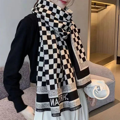 Luxury Kashmiri Double-sided Scarf (Warm)