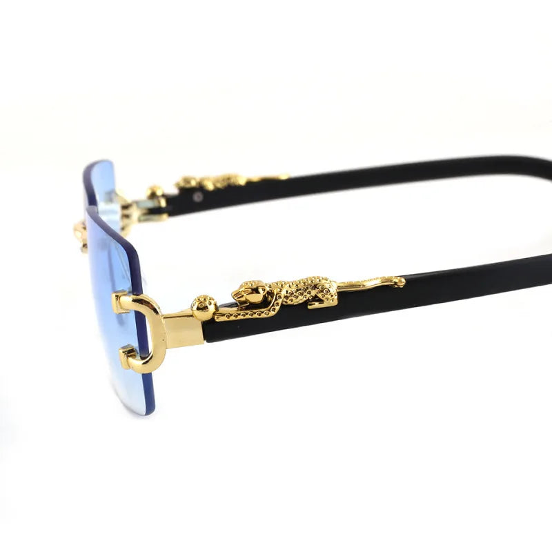 Personalized Frameless Rectangular Sunglasses