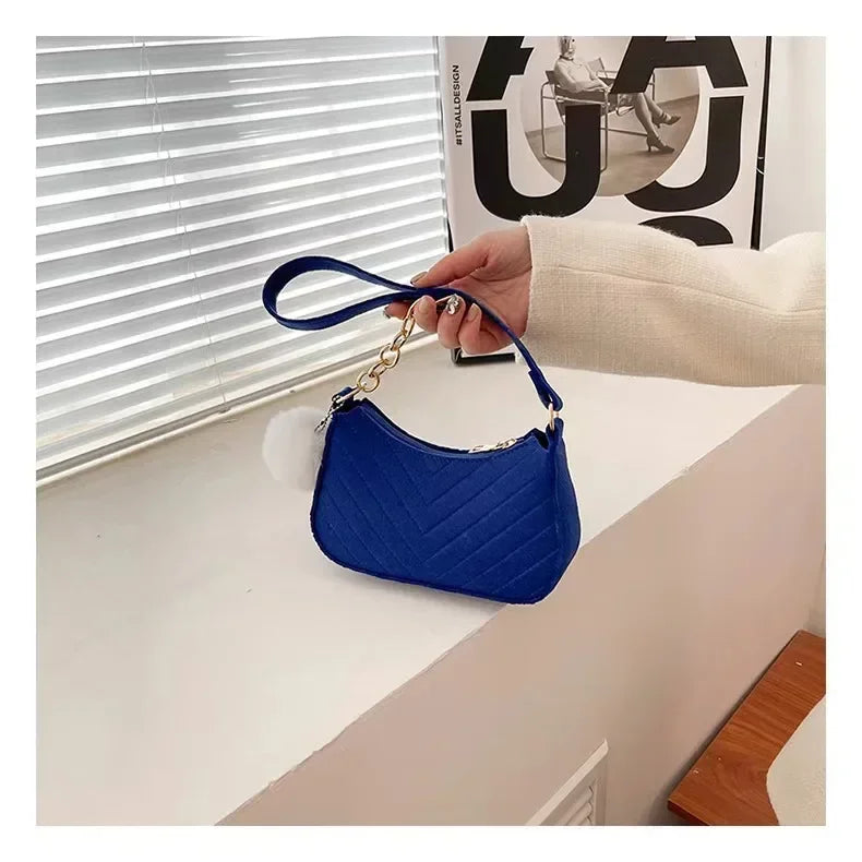 Luxury Casual Mini Underarm Handbag