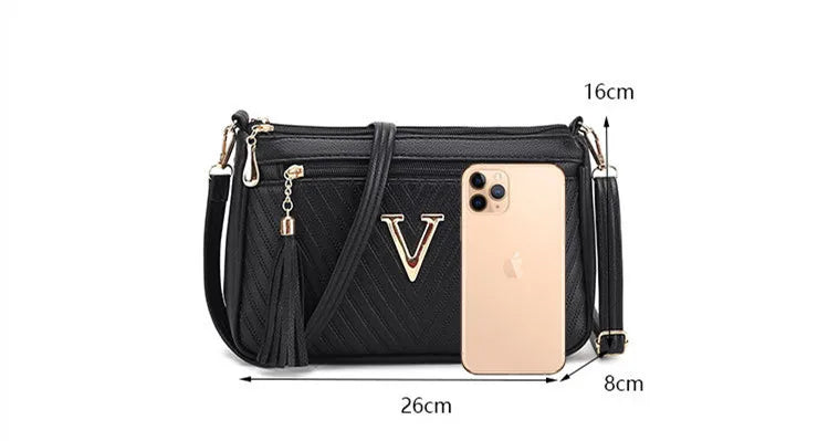 Trendy Korean Women's Crossbody Bag