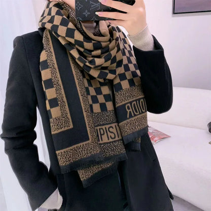 Luxury Kashmiri Double-sided Scarf (Warm)