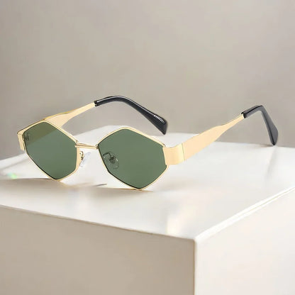 Luxury Royal Unique Polygon Sunglasses