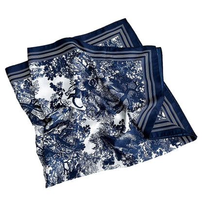 Luxury Brand Designer Silk Scarf & Hijab