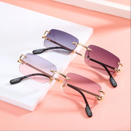 Vintage Square Frame Women Sunglasses